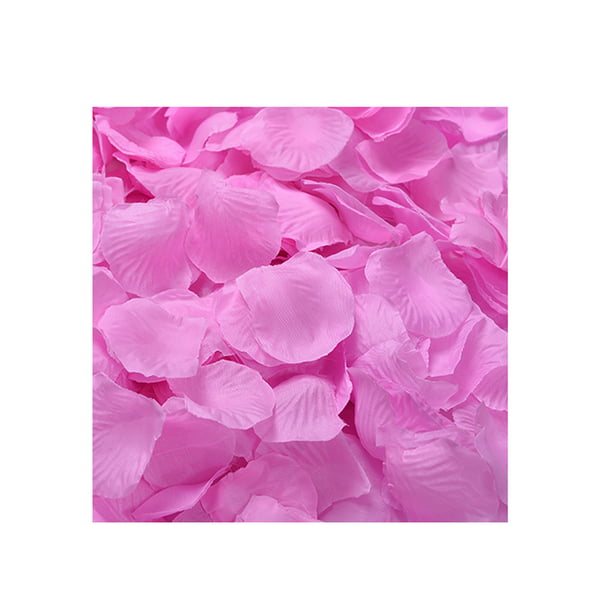 wedding table decoration ceremony 5x5cm.100pcs Rose petals pink
